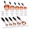 SS 430 ROSE GOLD MEASURING CUP/SPOON SET