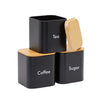 3P SQ TIN CANNISTER BLACK