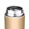 Personalised Stainless steel water bottle | Insulate Thermos double walled Steel mug with Stainless Steel Strainer - 304 SS