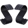 Metal S Hooks - 2 Packs (Pack of 6 Hooks)