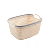 Storage Basket(Small) Office Plastic Storage Basket Desktop Finishing Box Cosmetics Debris Case Space Saving Basket