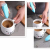 Handheld Milk Frother | Electric Coffee Frother and Foam Maker | Egg Beater | Stainless Steel Whisk for Cappuccino Or Latte