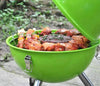 Outdoor Mini Portable Charcoal Bbq Grill - Round Temperature Adjustable