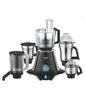 Preethi Zodiac MG 218 750-Watt Mixer Grinder with 5 Jars (Black/Light Grey)