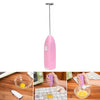 Handheld Milk Frother | Electric Coffee Frother and Foam Maker | Egg Beater | Stainless Steel Whisk for Cappuccino Or Latte