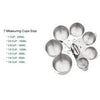 304 SS MEASURING CUP 7P SET