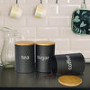3P RND TIN CANNISTER BLACK