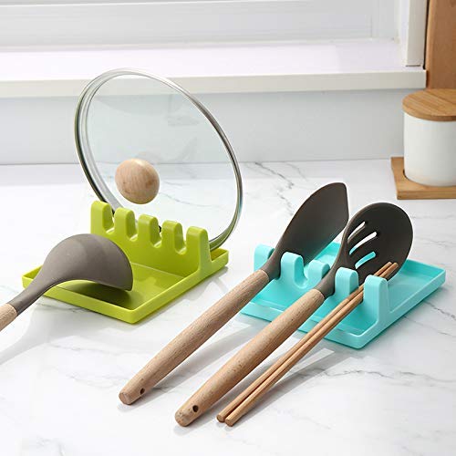 POT LID HOLDER WITH SPOON REST