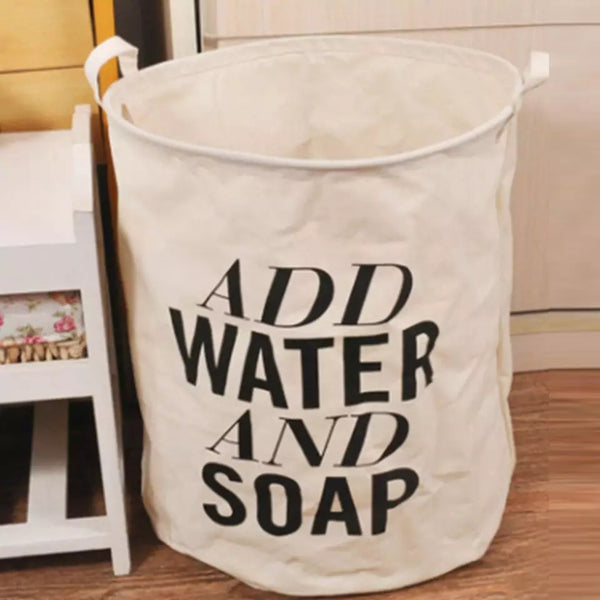 Laundry Bag  | Laundry Basket - Add Water and Soap