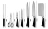 SS KNIFE 8-PCS SET W STAND