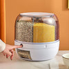 ROTATING CEREAL DISPENSER WITH TRAY