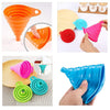 COLLAPSIBLE SILICONE FUNNEL