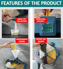 360 ROTATING 6-GRID CEREAL DISPENSER
