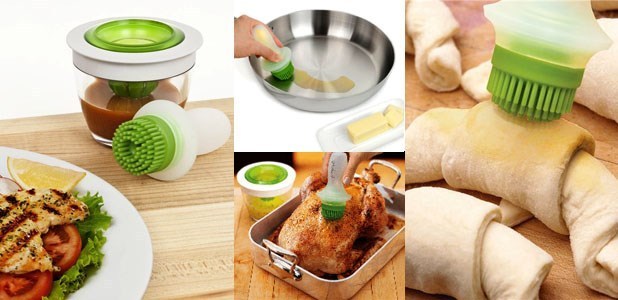 Oil Dispenser | Basting Set | Dosa oil spreader | MyHomeCart