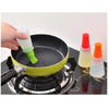 Silicone Oil Bottle Brush Oil Dispenser Bottle Brush Basting BBQ Barbecue Cooking Gadget Baking Pancake Grill Brush