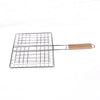 Metal Medium Size Stainless Steel BBQ Tools Fish Grill Outdoor Barbecue Grilling Clip Fish Rack BBQ Accessories Camping Barbecue Clip BBQ Fish Grill Barbecue Net Basket