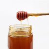 Silicone Honey Dipper Stick Spoon Wood Drizzler Server for Jar Dispenser Stick Stirring Rod Cooking Tool