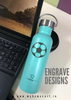 Personalised MyHomeCart Stainless Steel 304 Water Bottle - Single walled 750 ml